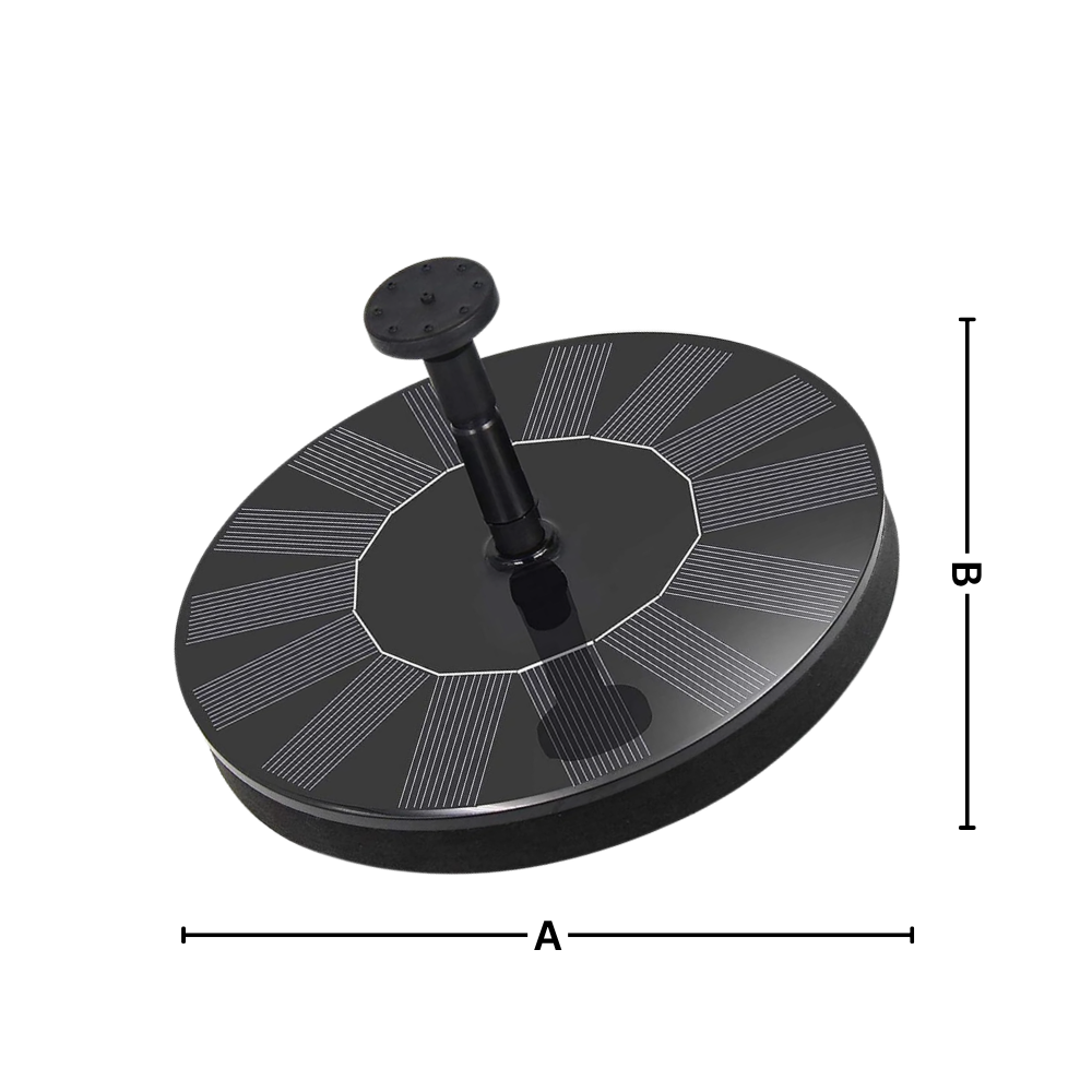 Instant Charm Garden Floating Solar Fountain