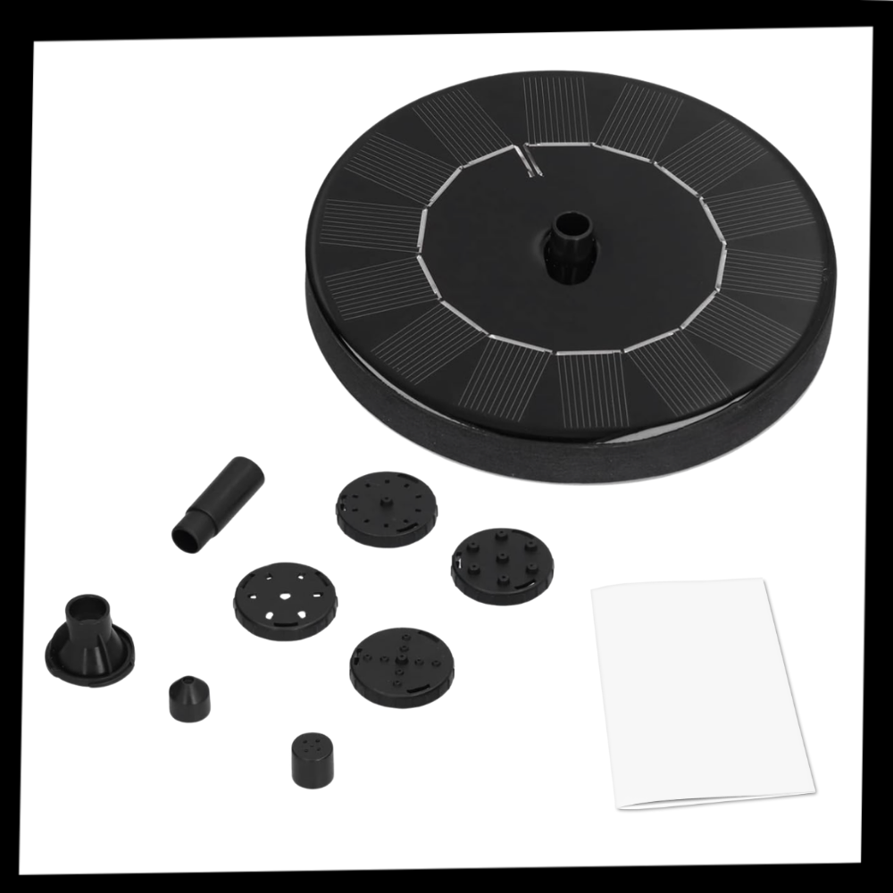 Instant Charm Garden Floating Solar Fountain