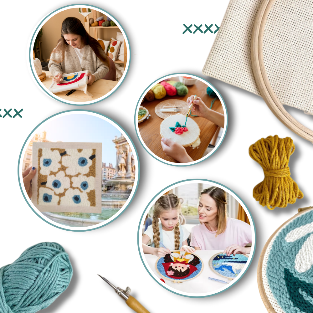 Tranquil Thread Punch Needle Kit