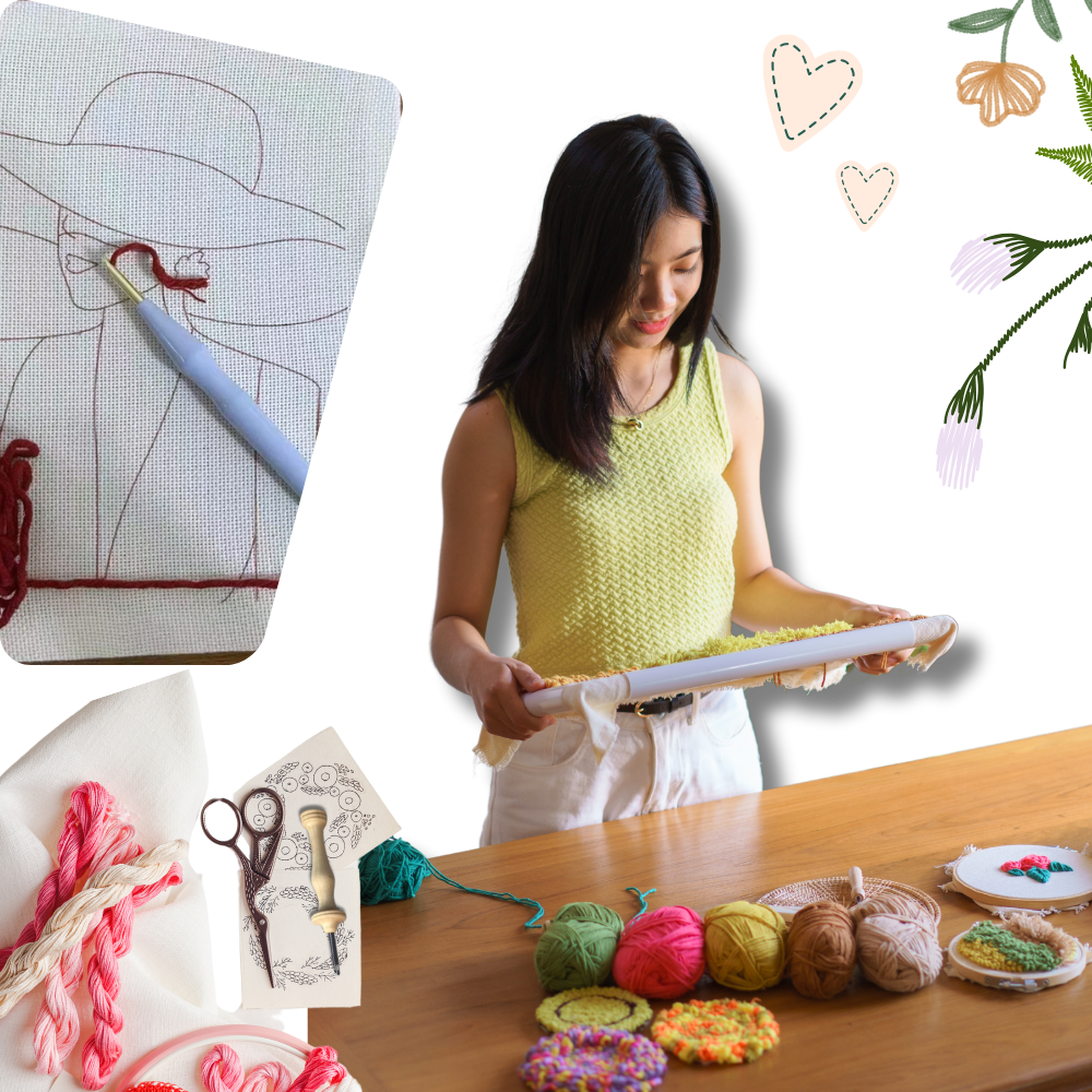 Tranquil Thread Punch Needle Kit